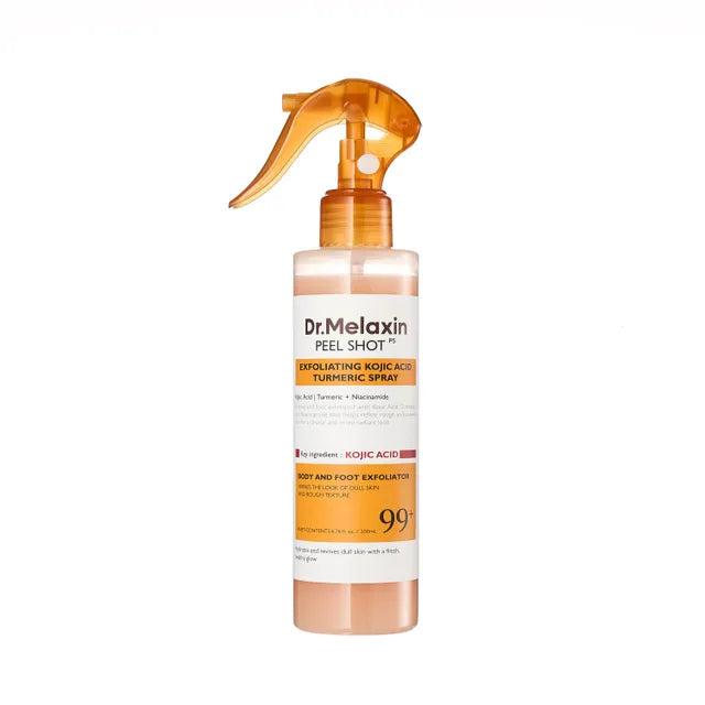 Pure Glow Peel Shot - Kojic + Turmeric Body Peel Spray
