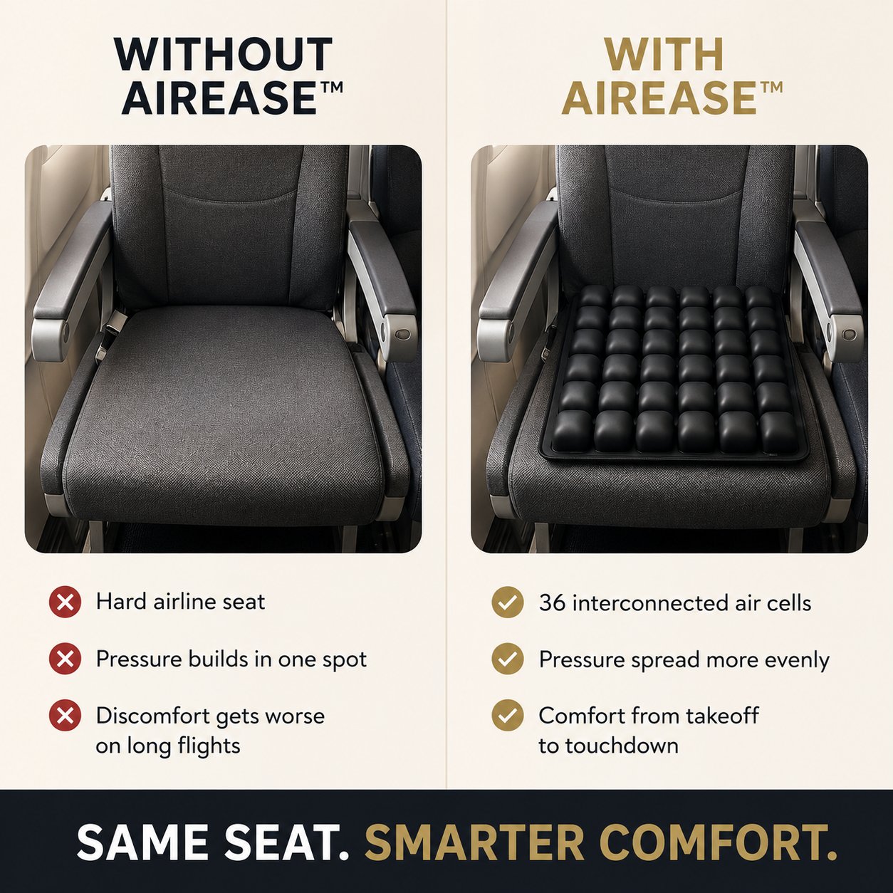 AirEase™ Travel Cushion