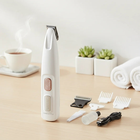 Pet Electric Trimmer For Paw-Hair With LED Light Cat Dog Grooming Tool