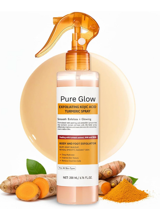 Pure Glow Peel Shot - Kojic + Turmeric Body Peel Spray