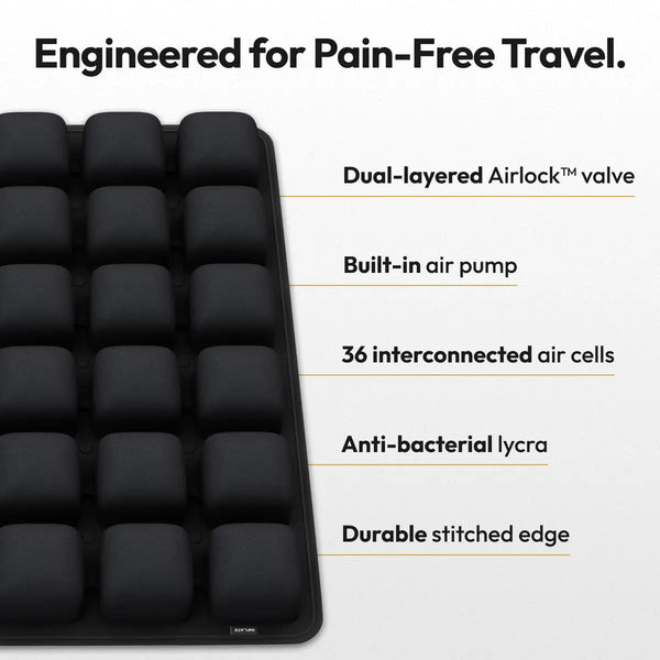 Travlr Inflatable Travel Seat Cushion